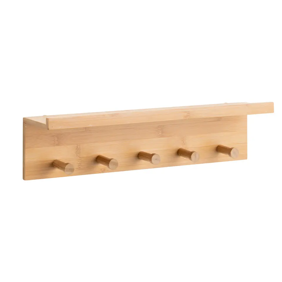 Wandkapstok Hazel - naturel - 12x49x9,5 cm