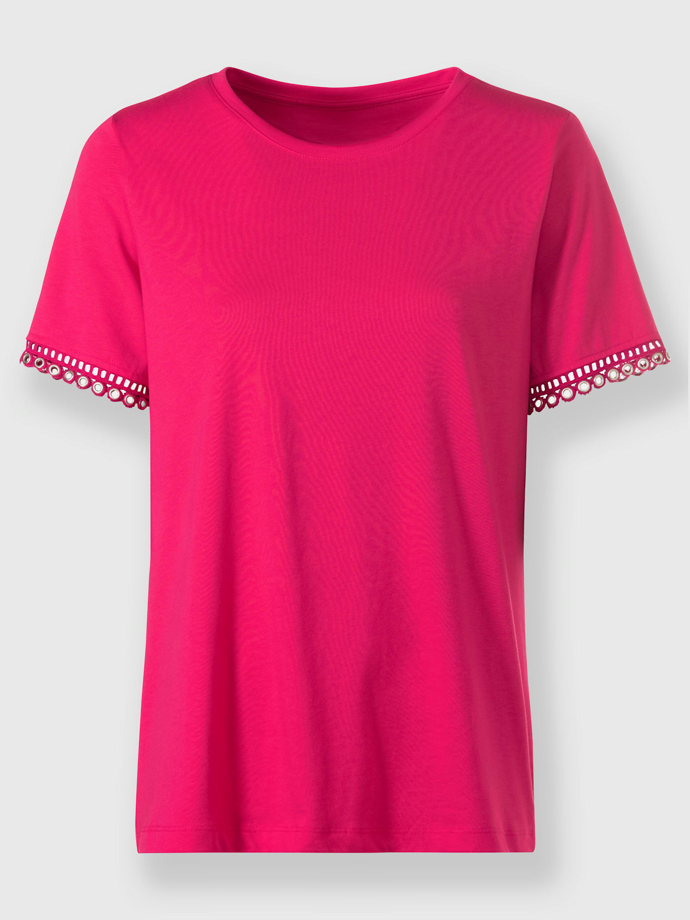 T-shirt œillets et ruban