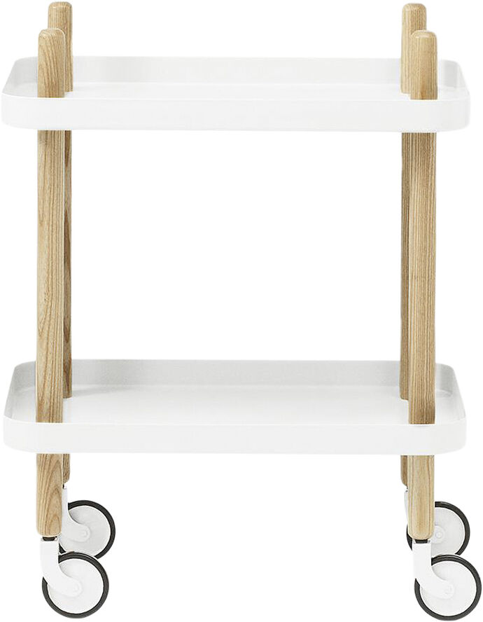 Normann Copenhagen Block bord hvid Hvid