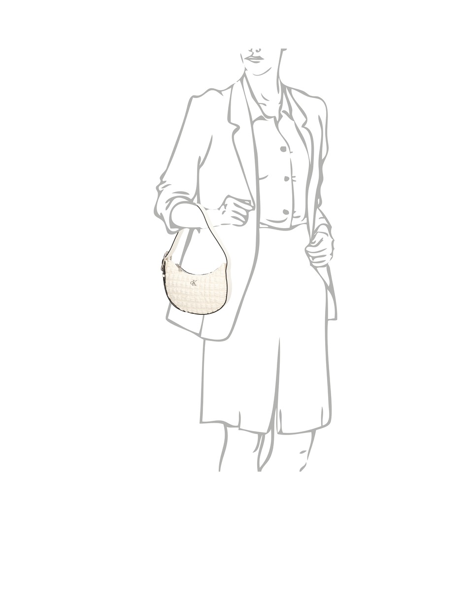 CRESCENT BUCKLE SHOULDERBAG