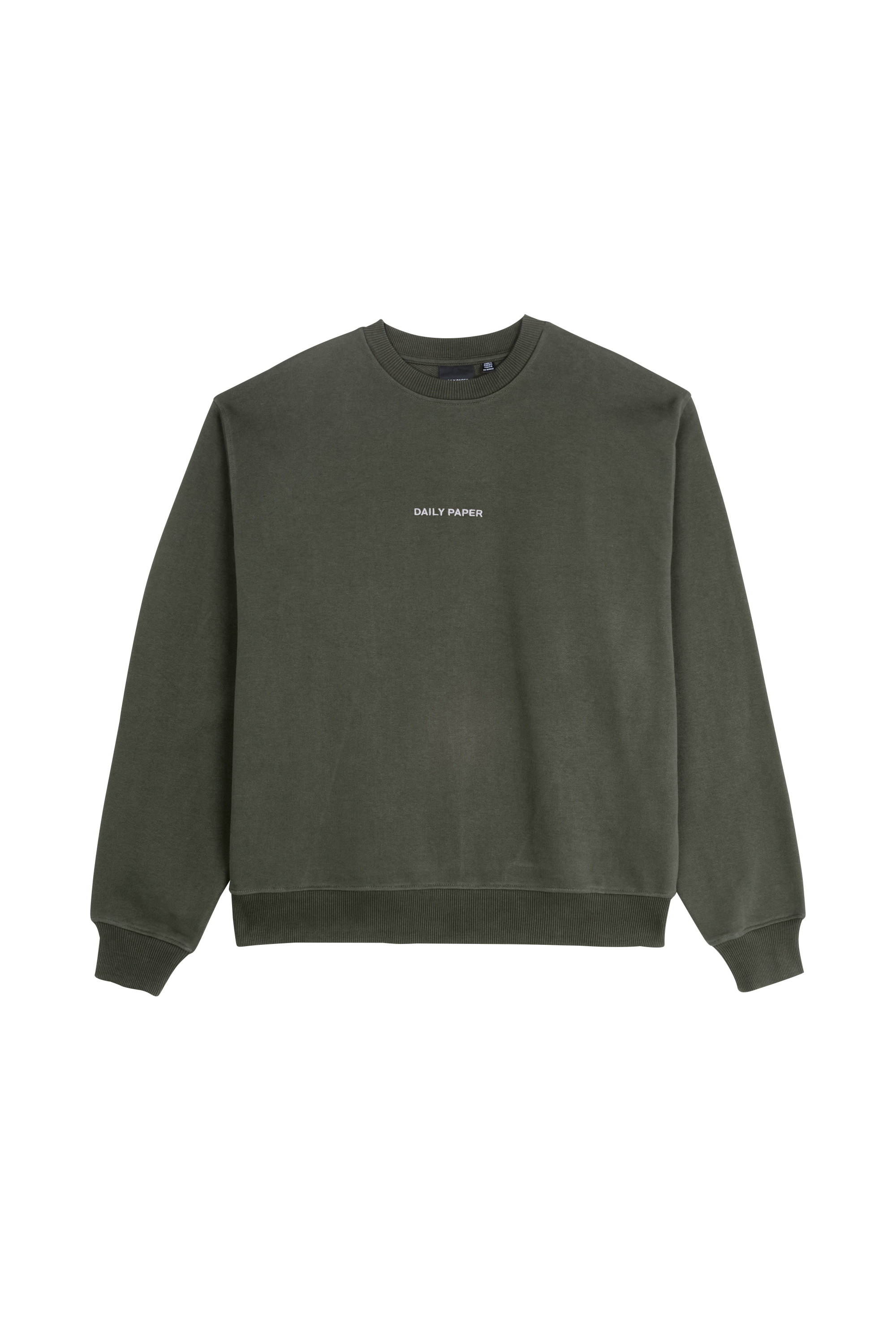 Daily Paper Sweatshirt shield crowd relaxed sweater Vert