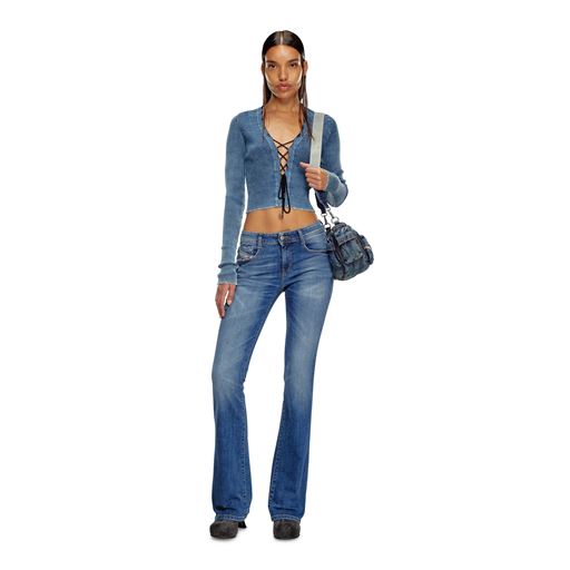 Diesel 1969 D-Ebbey Jeans, Medium Blue, W27/L30