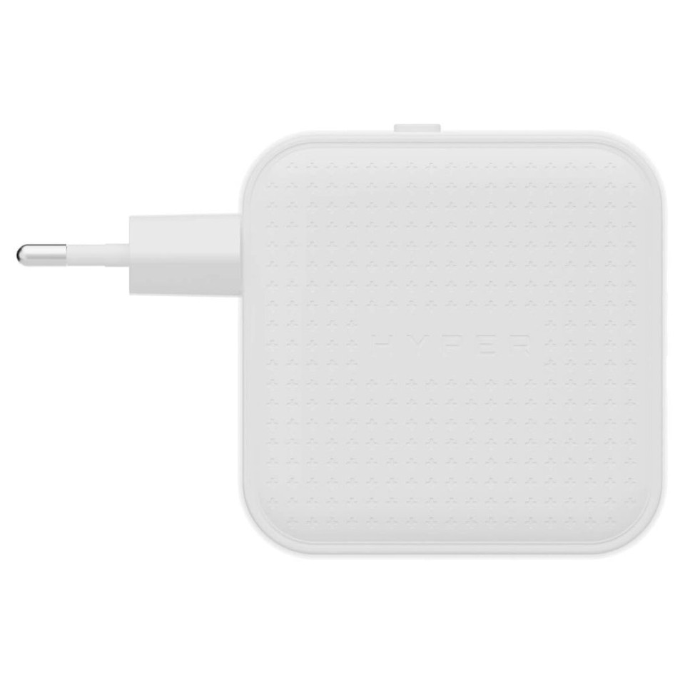 Hyper - HyperJuice - 70W USB-C GaN Rejse Oplader (3C+1A) - Hvid