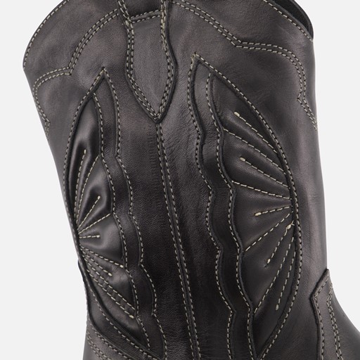 Cellini Cowboylaarzen zwart Leer