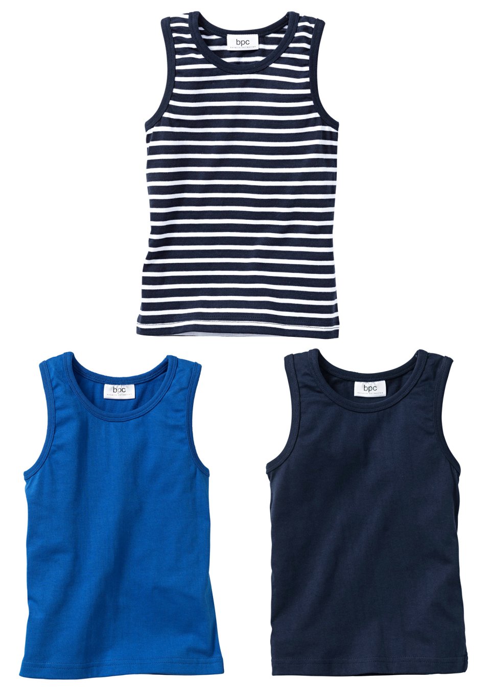 Lot de 3 tricots de peau garçon