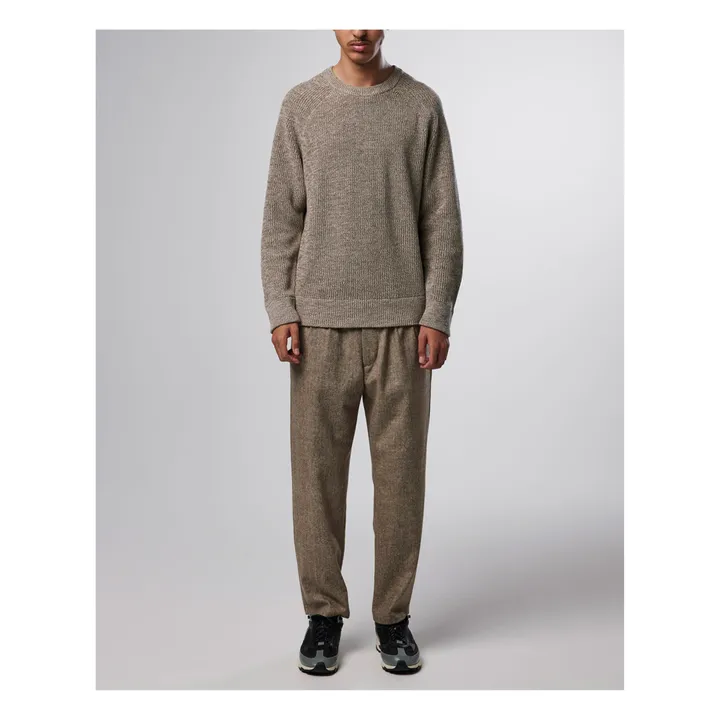 NN. 07 Pull Jacobo 6470 | Beige chiné