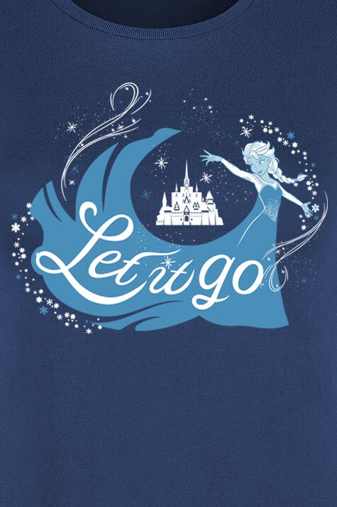 Elsa - Let It Go | La Reine Des Neiges T-Shirt Manches courtes