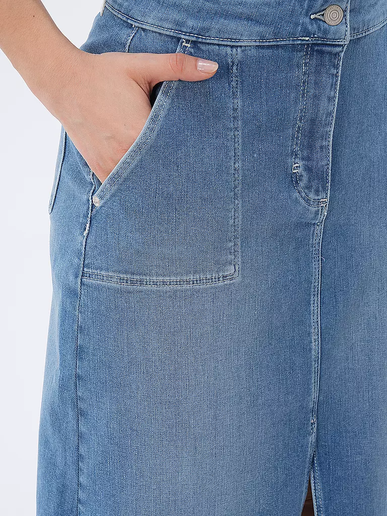 COMMA IDENTITY Jeansrock blau