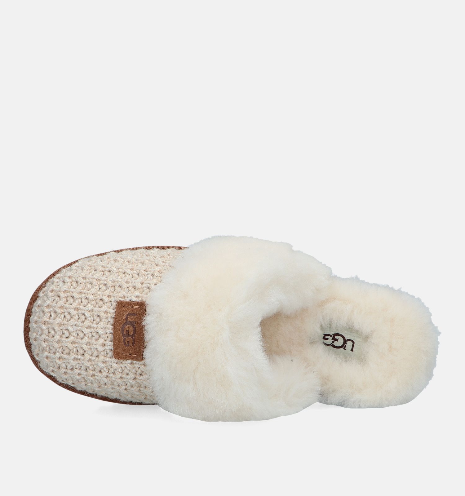 Pantoffels beige