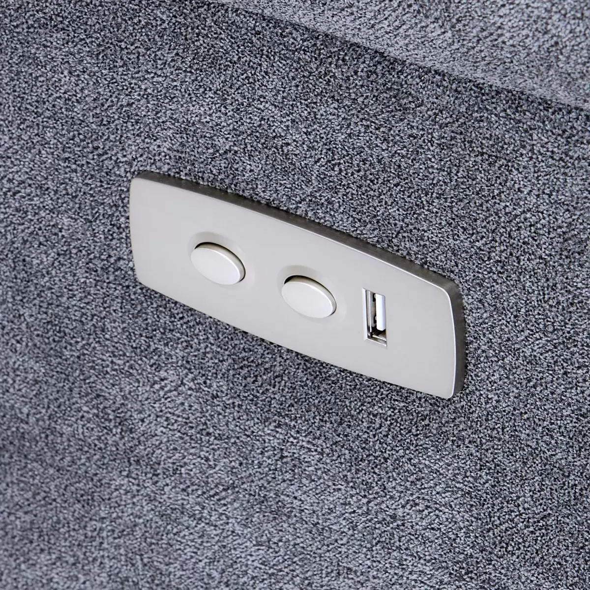 3er Sofa Manchester Grau