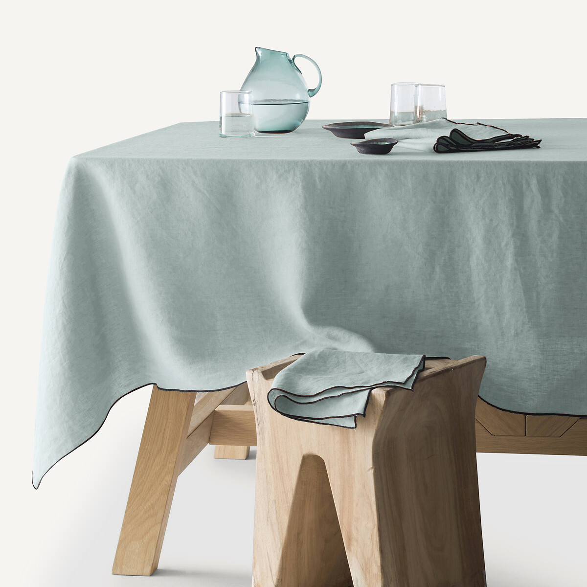 AM.PM<br>Toalha de mesa de linho lavado, Suzy