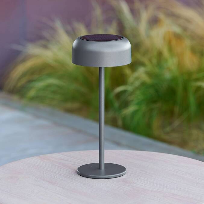 Lampe solaire BOLTY Graphite