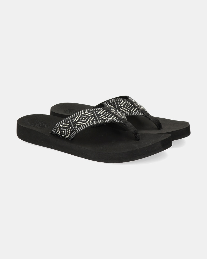 Reef Spring Woven Slippers  - zwart