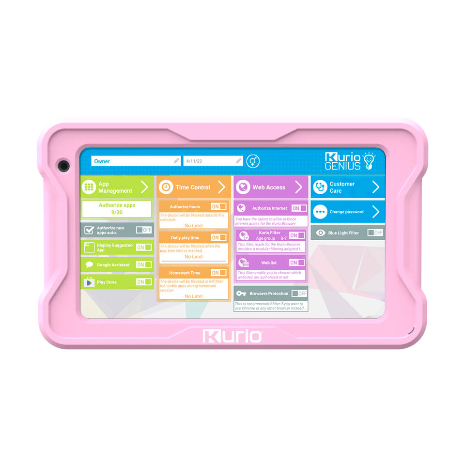 Kurio kindertablet Lite 7 inch - roze