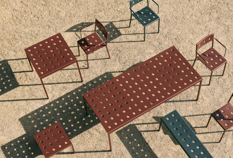 Hay Balcony tuinstoel chalk beige