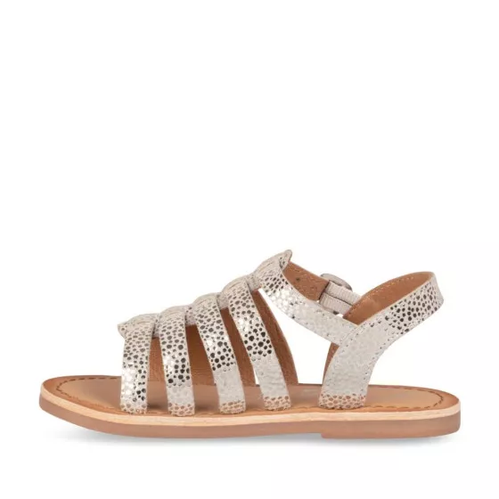 Sandales ARGENT NINI & GIRLS CUIR