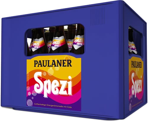 Paulaner Spezi Zero Kiste 20x0,5 l (MEHRWEG)