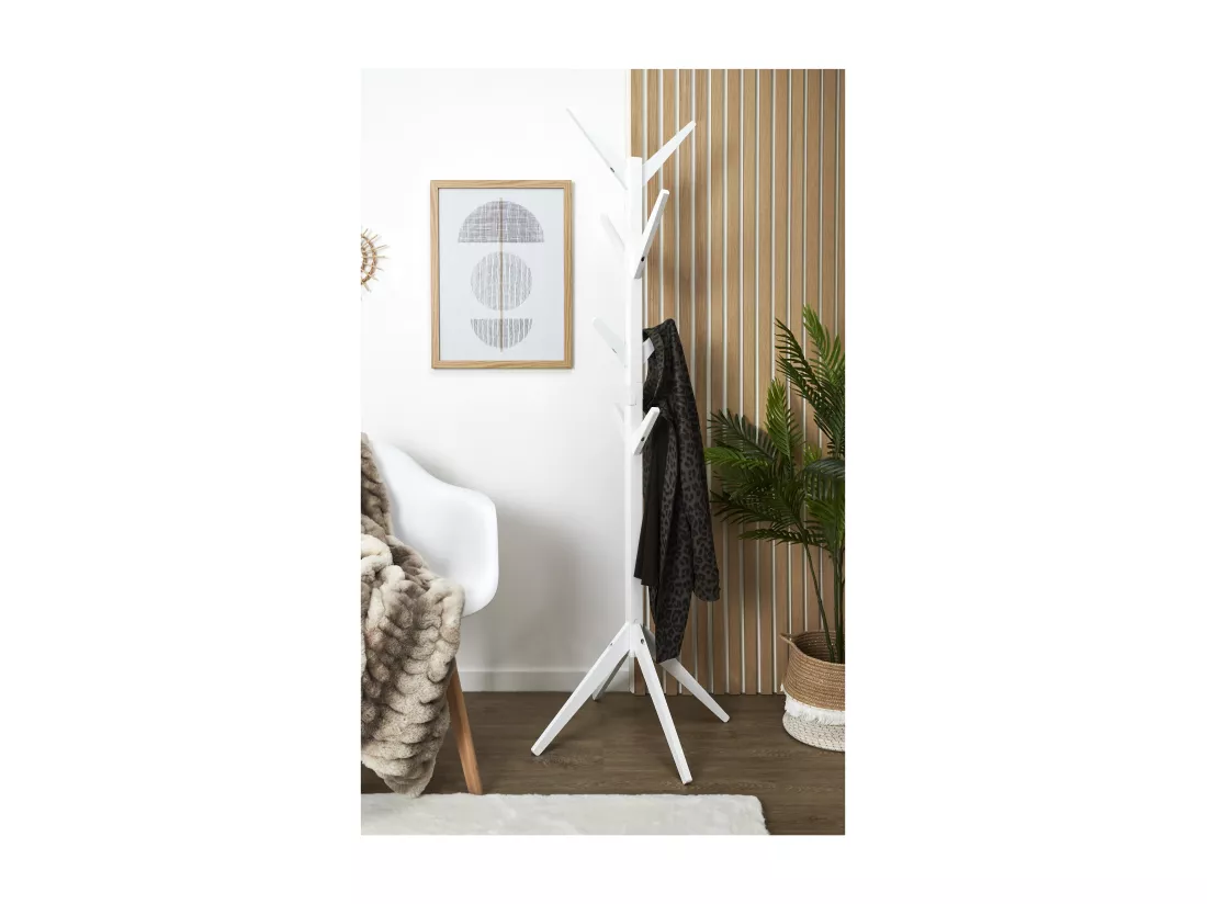 Portemanteau Arbre Blanc 178cm
