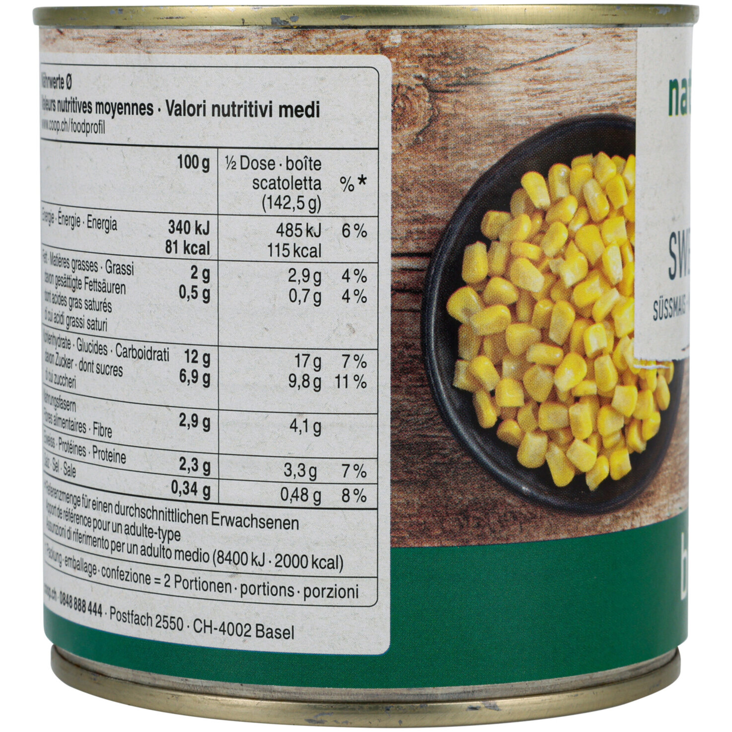 Bio Süssmais