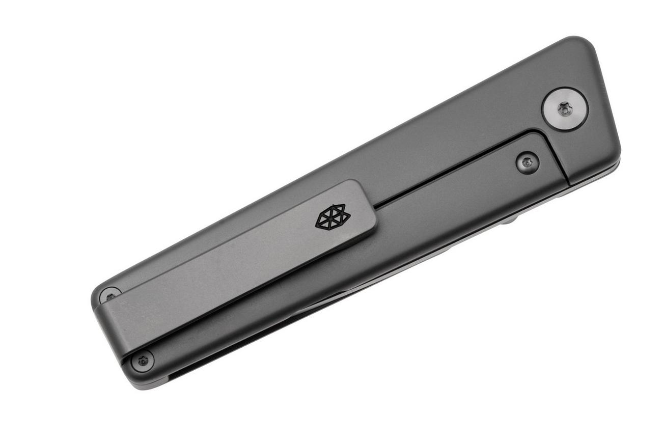 The James Brand The Chapter 2 KN127112-00 Grey Titanium, Satin CPM S35VN zakmes