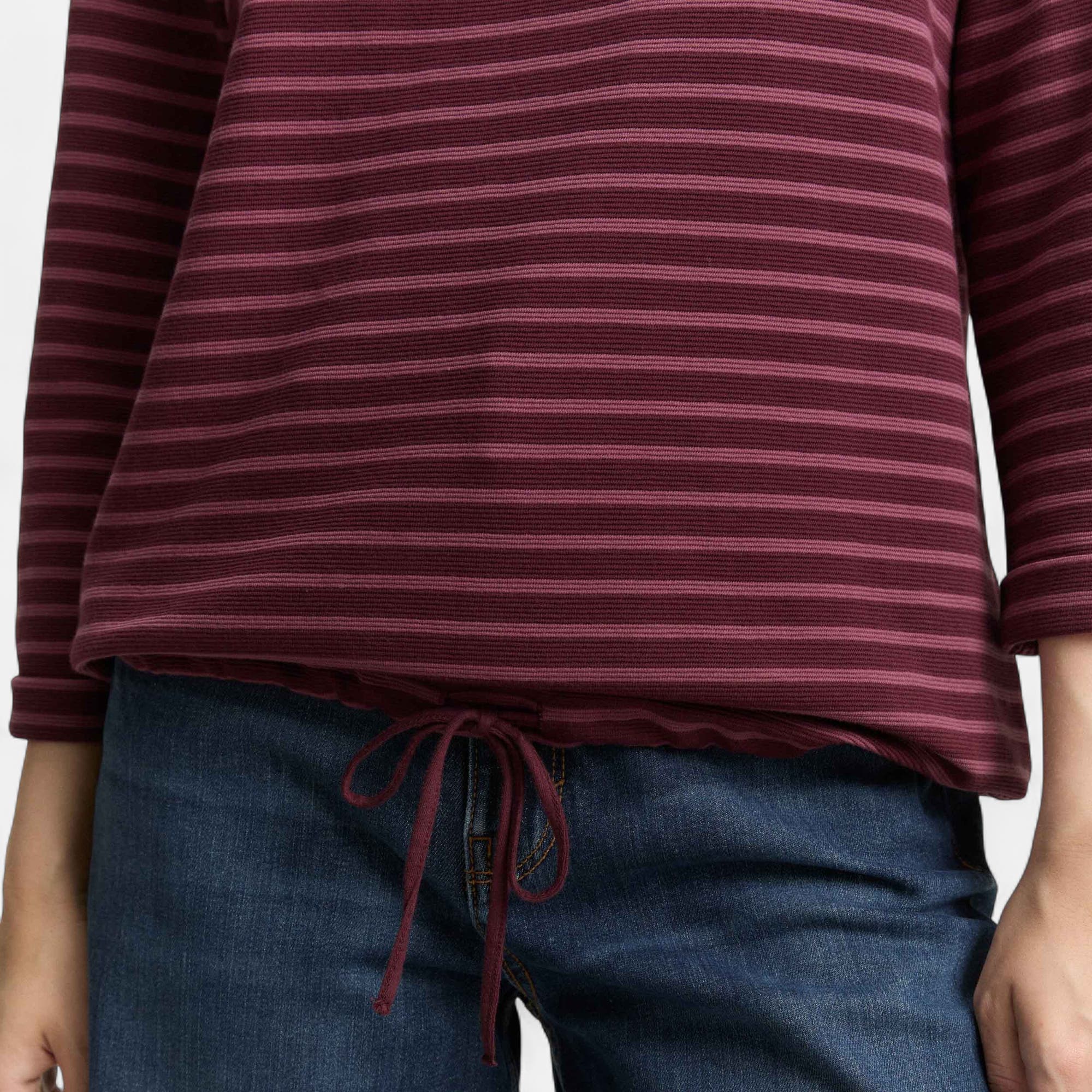 T-shirt Femme bordeaux