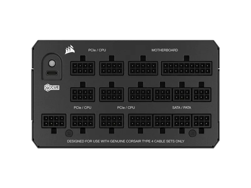 Corsair HX1200i (2025), 1200 Watt, ATX 3.1, PCIe 5.1, Cybenetics PLATINUM, C14