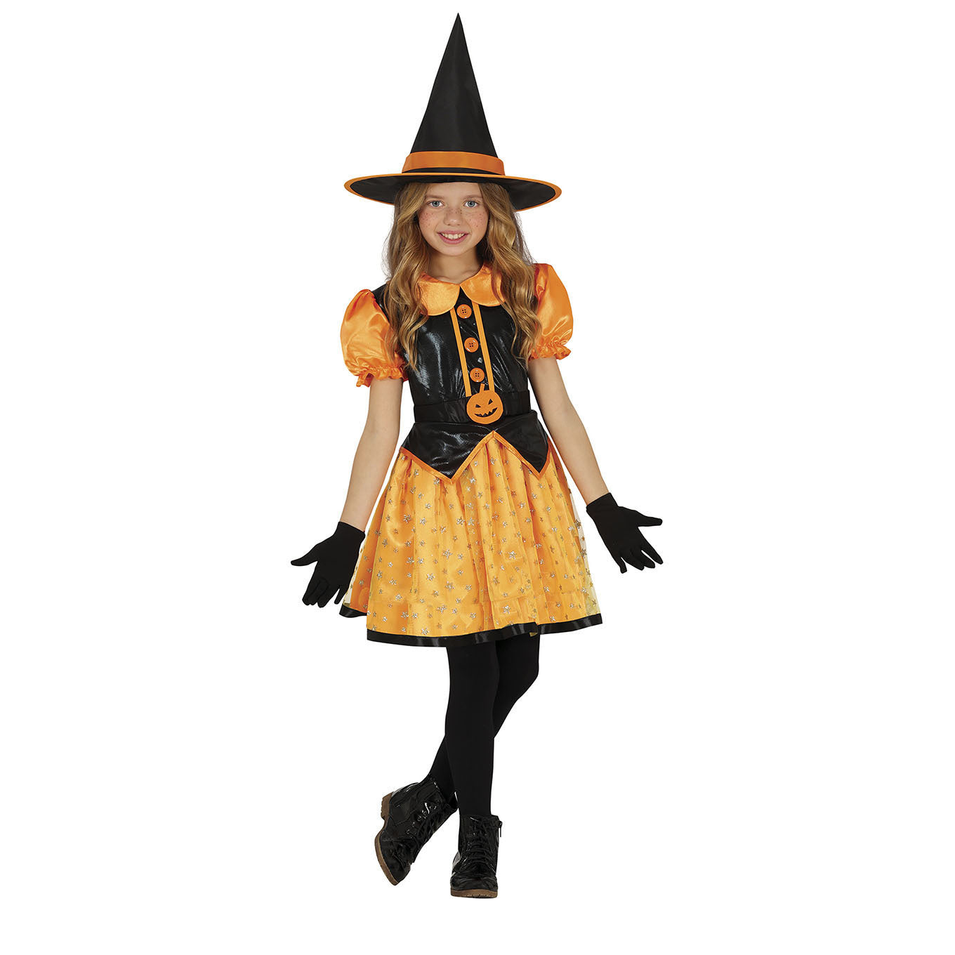 Heks Halloween Kostuum Meisje Glitter