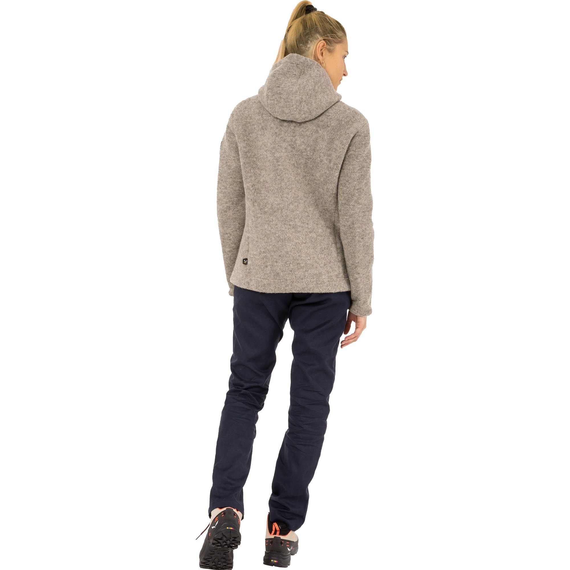 SALEWA Sarner Undyed Wool Kapuzenjacke Damen undyed