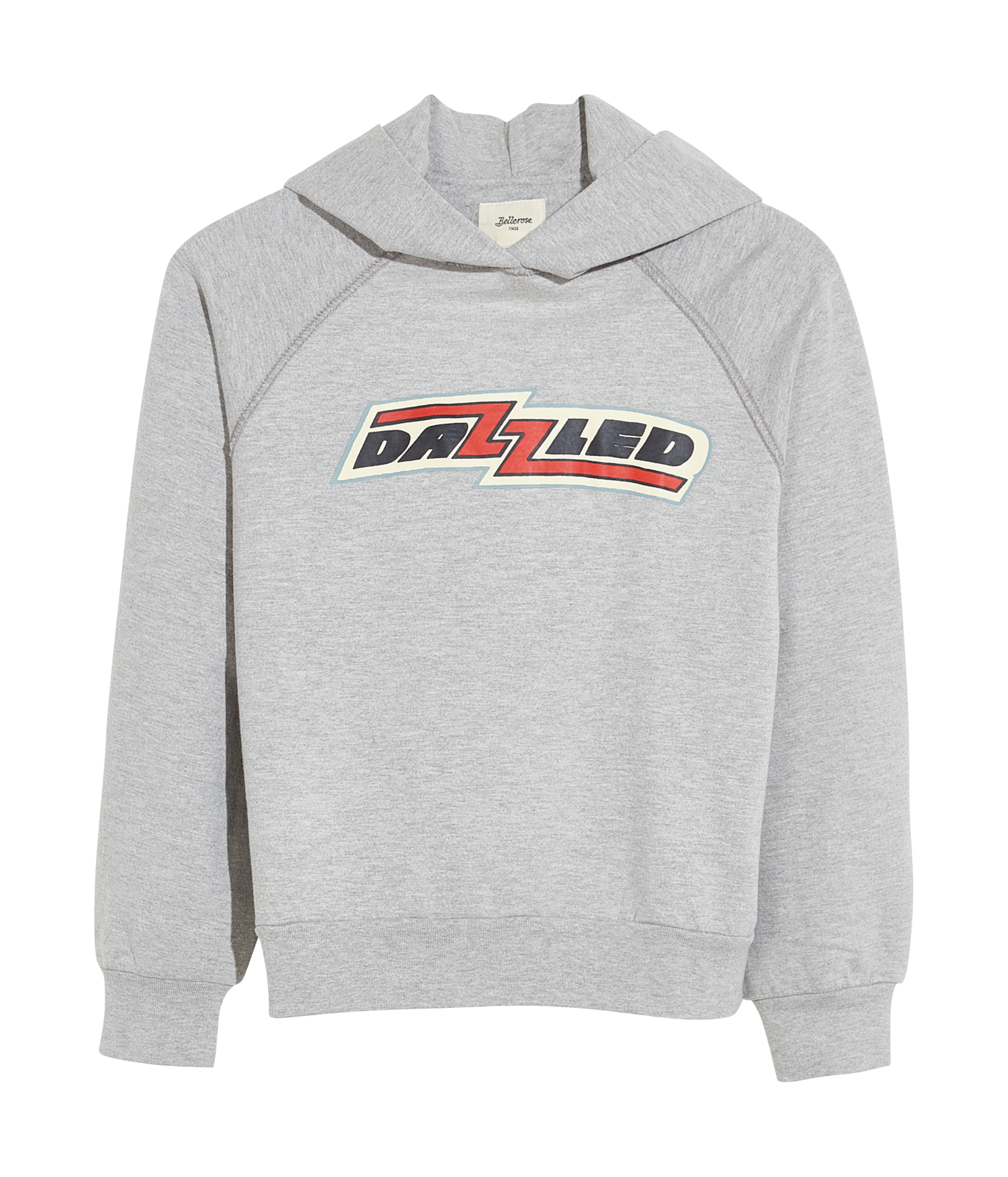 CONIJ - Sweat à capuche en coton | Gris