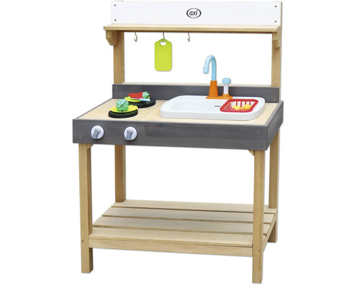 Zand- en waterspeelkeuken, middelgrijs