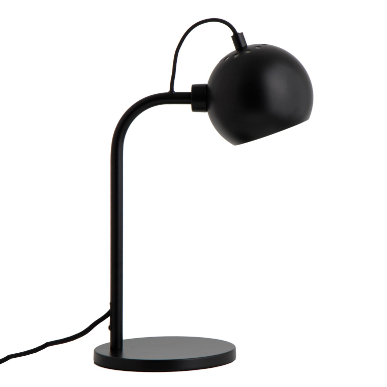 Frandsen Ball single tafellamp black matt