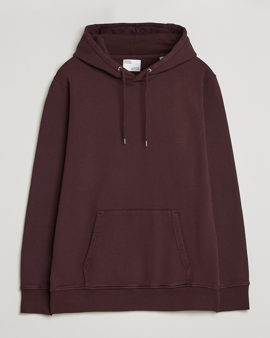 Colorful Standard Classic Organic Hood Oxblood Red