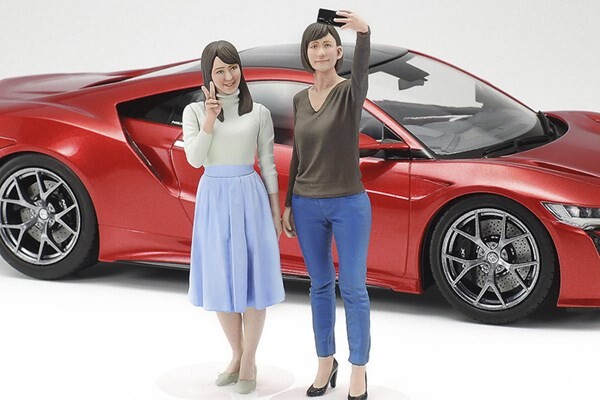 Tamiya - Campus Friends Set 2 - Model Figurer - 1:24 - 24356