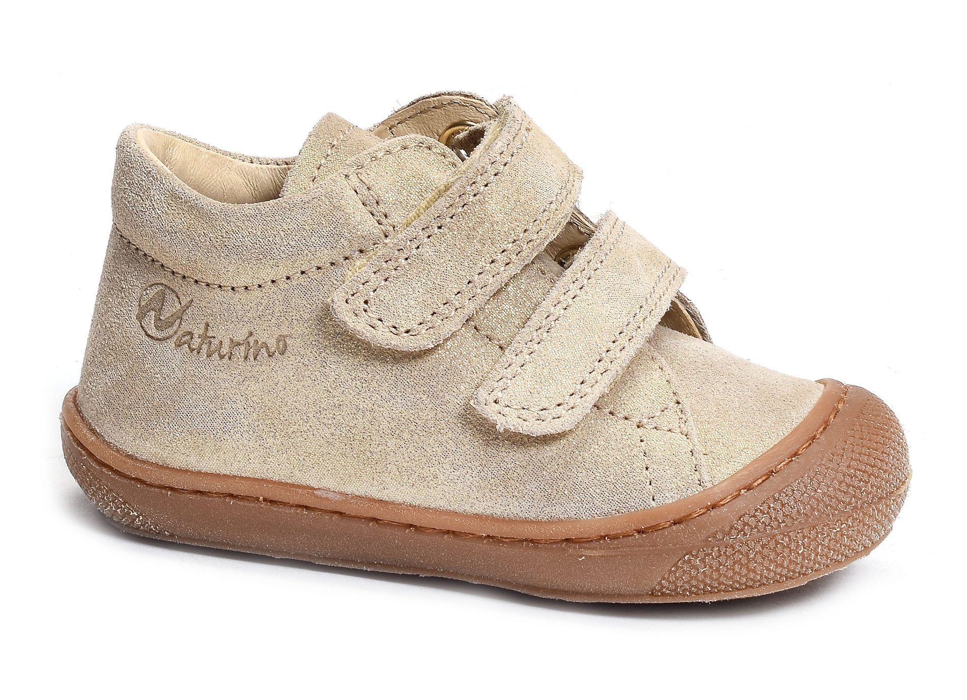 Cocoon girl velcro velours or