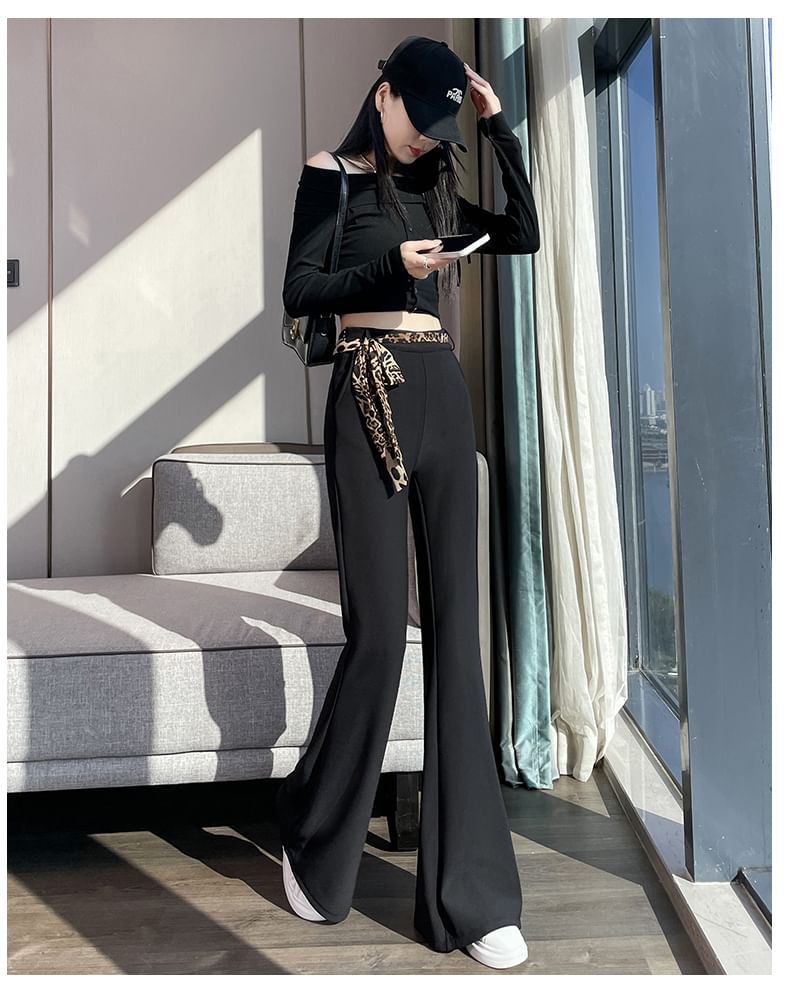 Magimomo - High Rise Plain Bootcut Suit Pants (diverse ontwerpen)