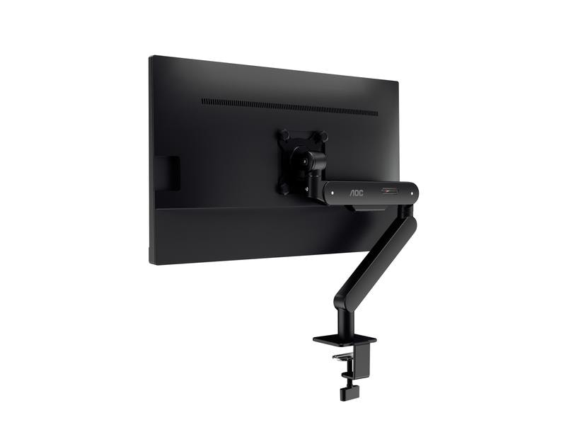AOC Tischhalterung AM400B bis 9 kg – Schwarz Ergonomische Tischhalterung für Monitore bis 34