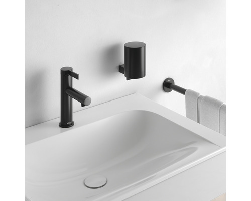 KEUCO IXMO PURE BLACK SELECTION wastafelkraan, DVGW-gecertificeerd, matzwart, 59502371100
