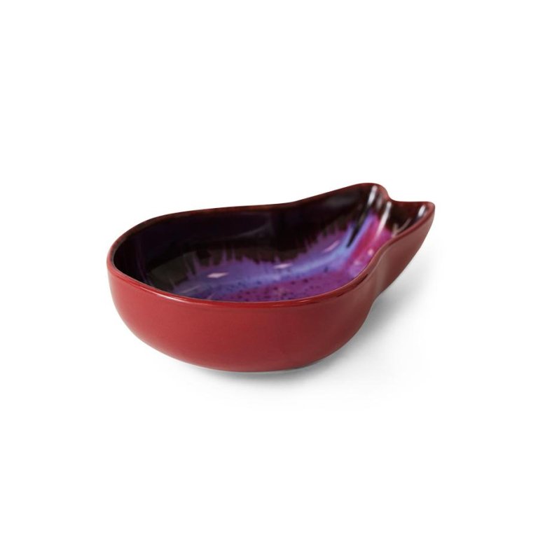 HKliving Shell Tapas schaal 17x11 Dragonfruit