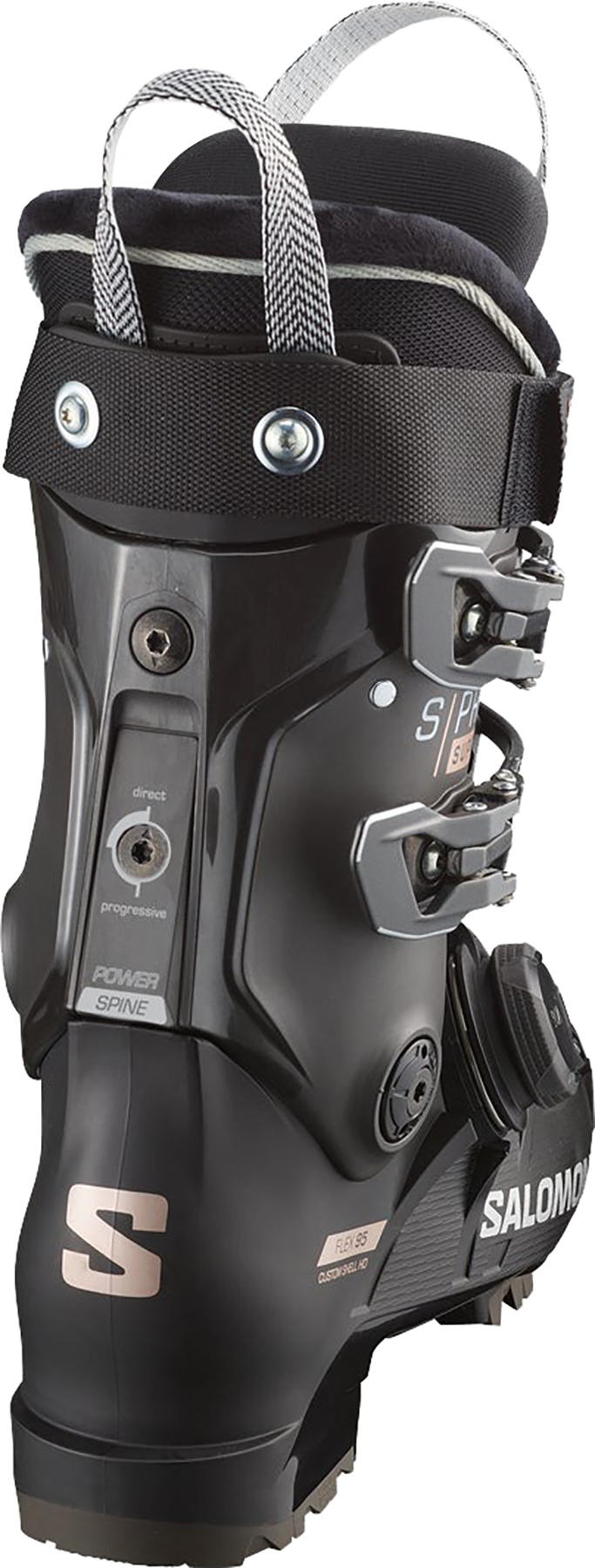 S/Pro Supra BOA 95 GW Dame Black/Pink Gold Metallic