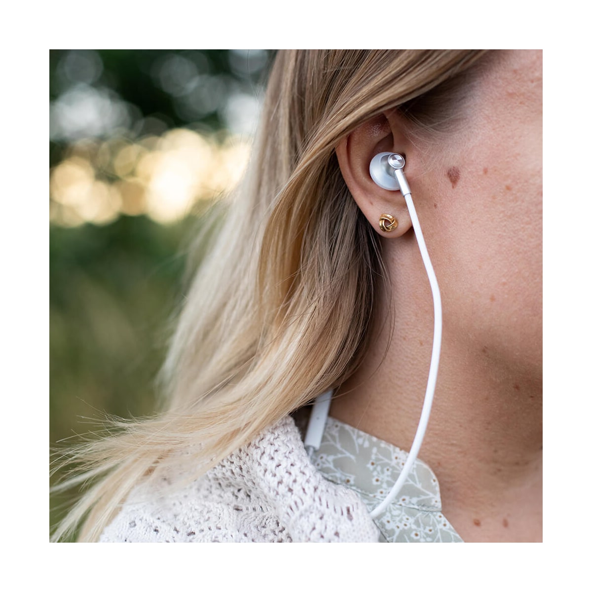 RADICOVER Strålningsskydd Hörlur Trådad In-Ear MIC Volume control