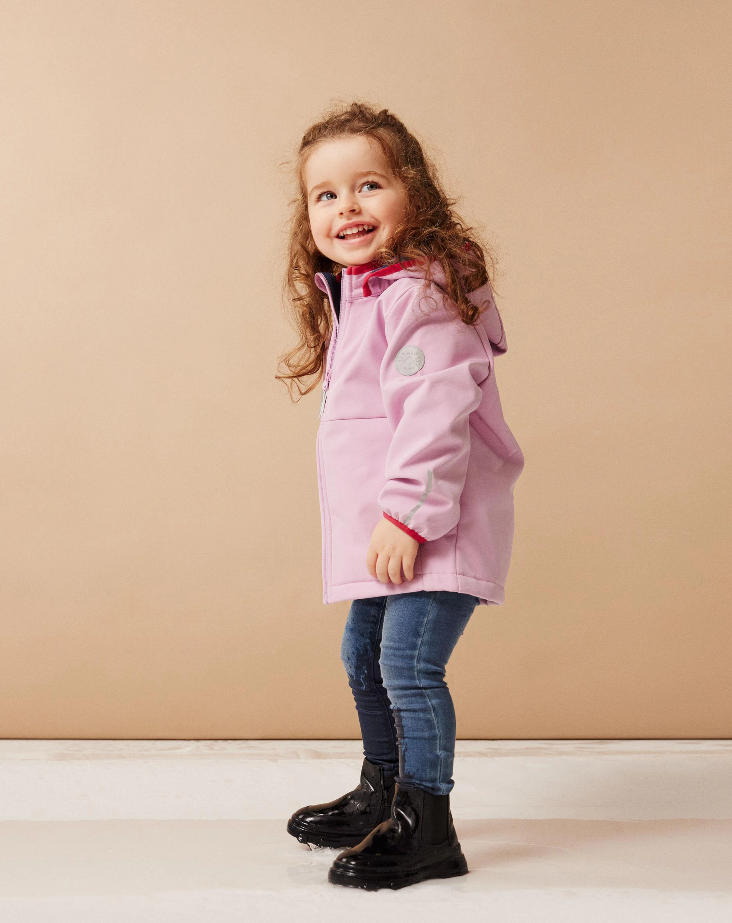 Softshelljacke NMFMALTA in lilac chiffon