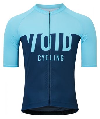 Maillot Manches Courtes Void Abstract Bleu