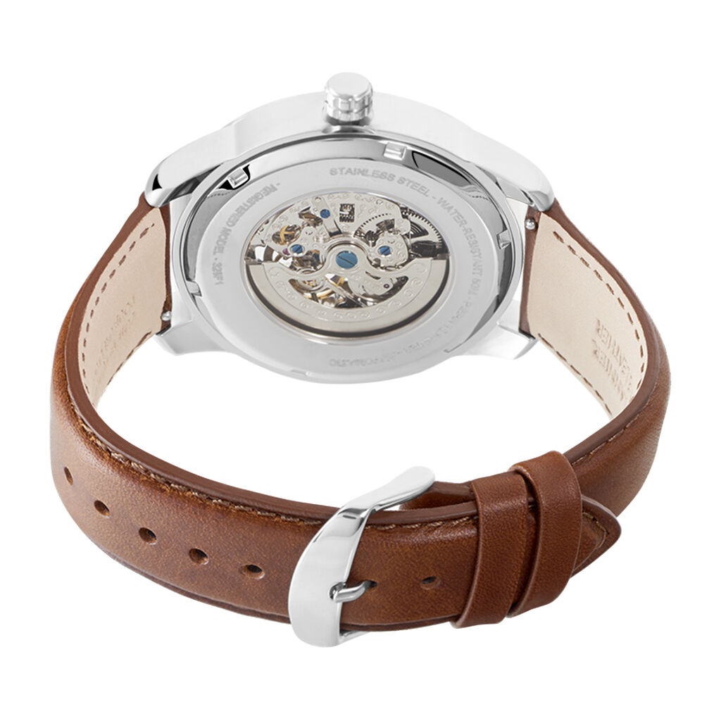 Montre Lannier Collection Automatic Acier Argenté