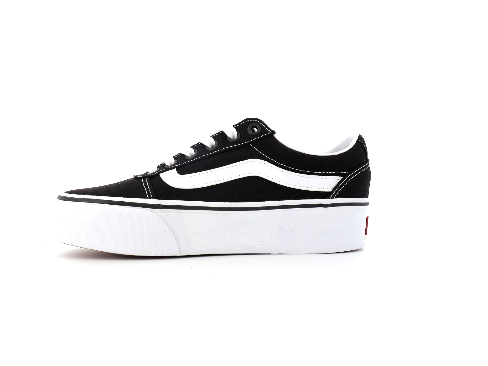 Vans-VN0A3TLC1871 Textile Noir Blanc