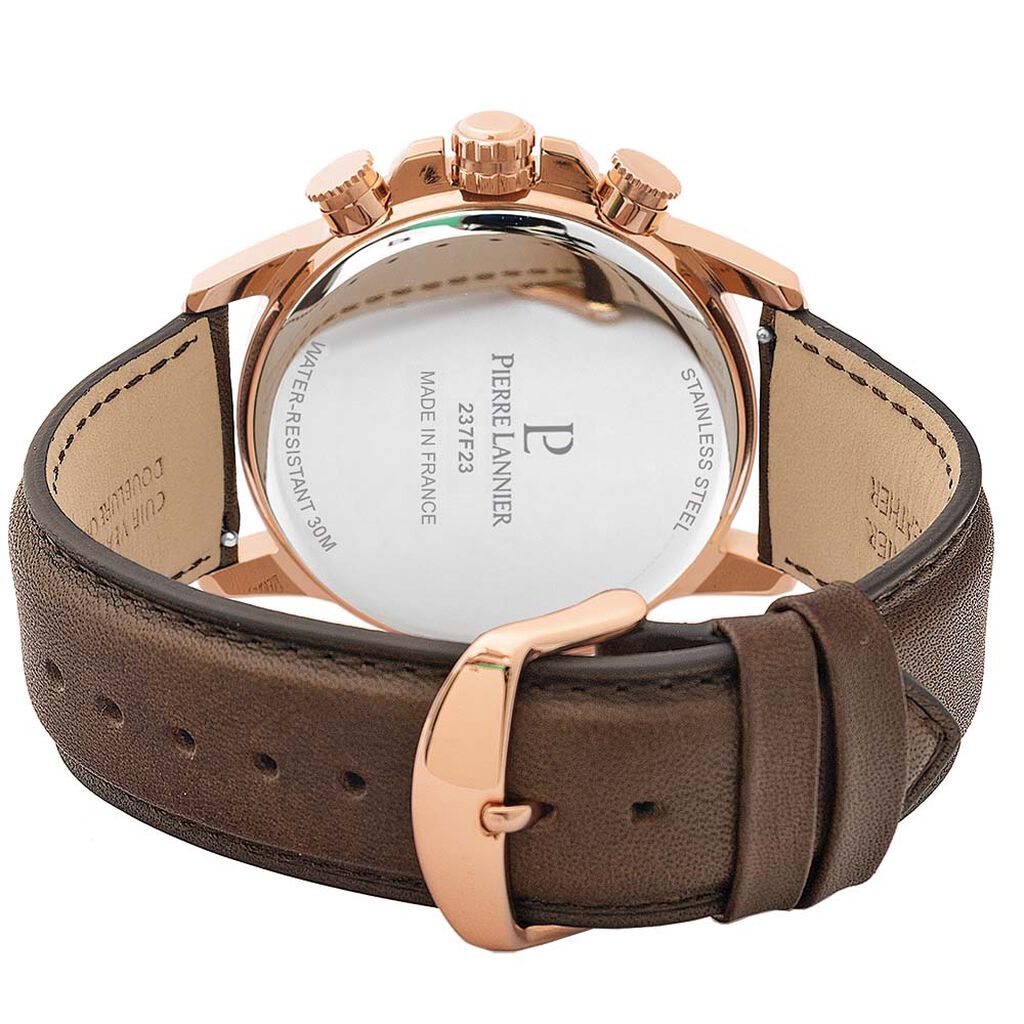 Montre Pierre Lannier Sentinelle Noir