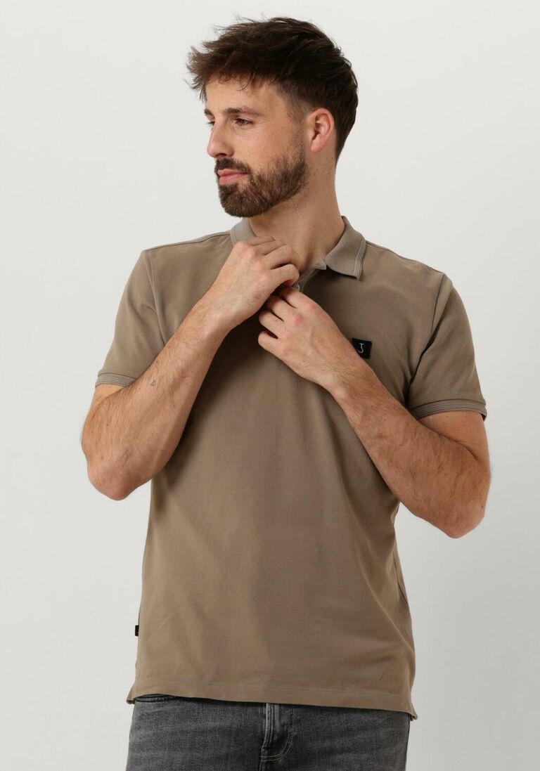 BUTCHER OF BLUE beige butcher of blue polo classic comfort polo
