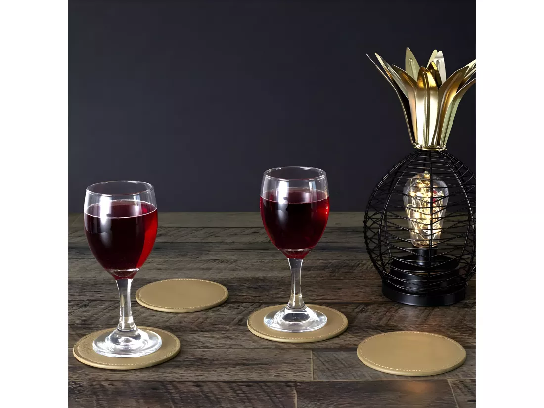 Lot de 4 Dessous de Verre Design 