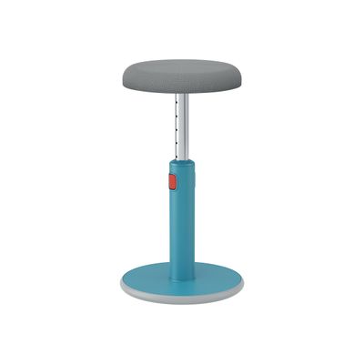 Leitz Ergo Cosy 2 en 1 - Tabouret ergonomique assis/debout - hauteur réglable jusqu'à 79 cm - bleu calme
