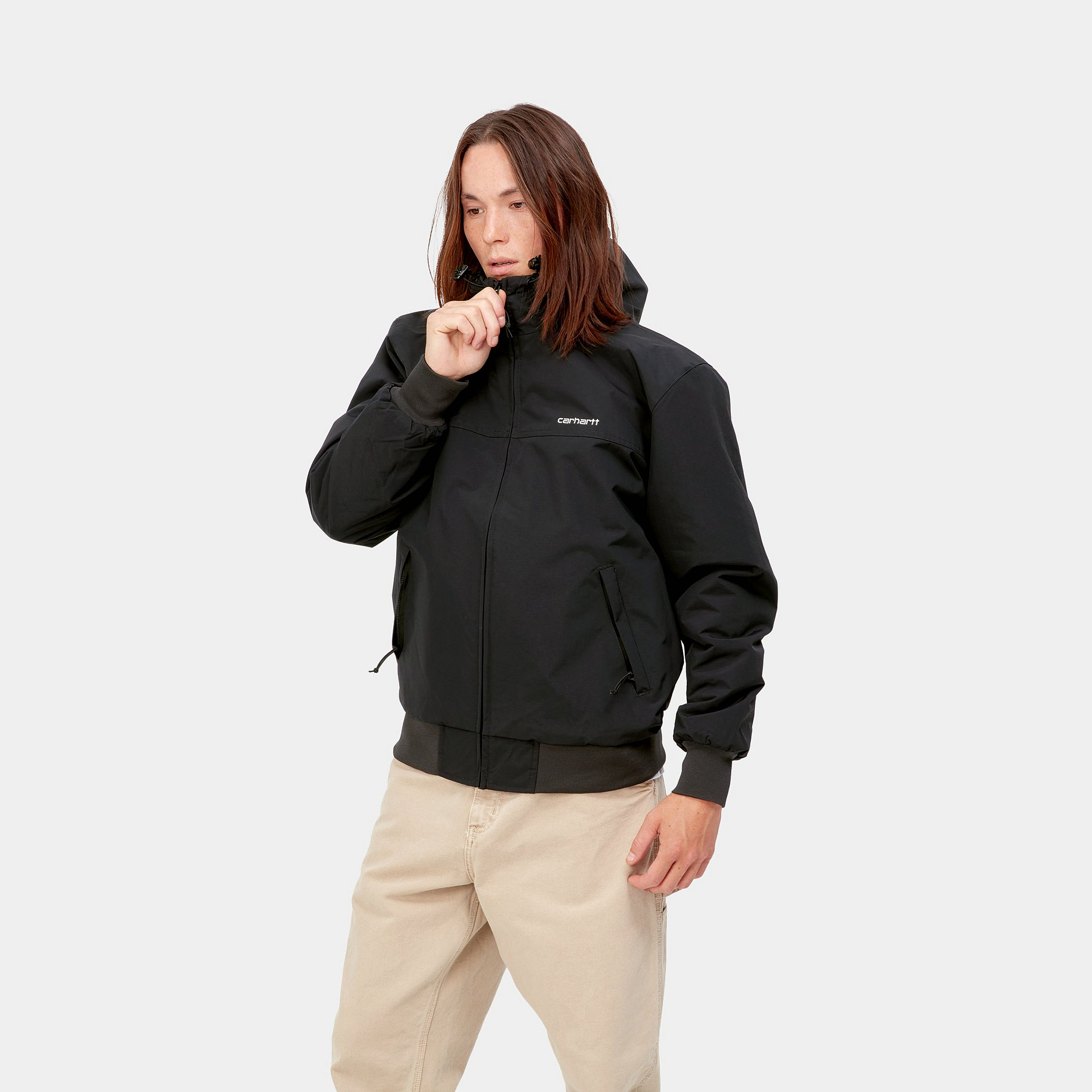 Carhartt WIP Hooded Sail Jacket Cypress / Black