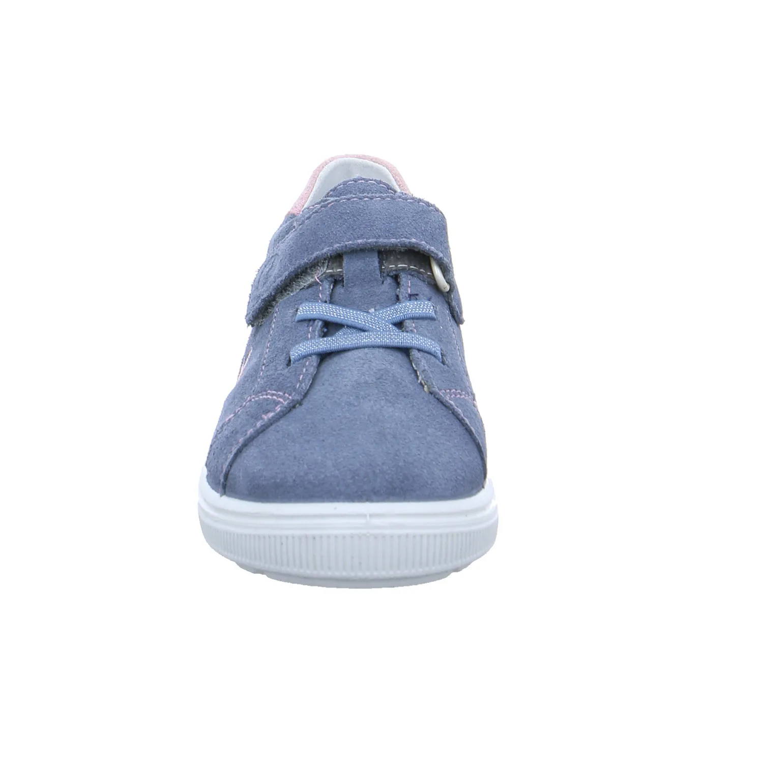 RICOSTA Kleinkinder-Halbschuh Klett Blau Leder  Bottine